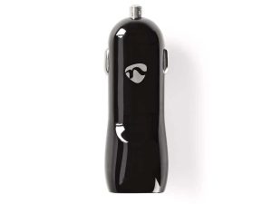 Incarcator auto 1x USB Type C 3.0 A negru Nedis