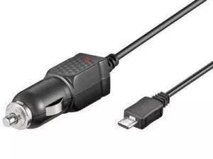 Incarcator auto micro USB 1A 1.5m Goobay