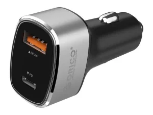 Incarcator auto Orico UPL-2U-GY 1x USB 1x USB TYPE C QC 3.0 36W gri