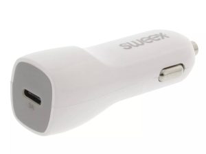 Incarcator auto USB Type C 3A alb Sweex