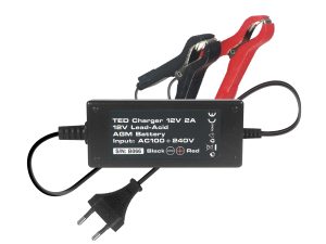 Incarcator cu debransare acumulatori plumb VRLA AGM 12V 2A TED