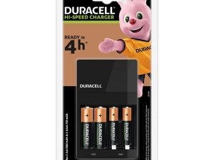 Incarcator DURACELL cu acumulatori inclusi 2x AAA R3 750mAh si 2x AA R6 1300MAH CEF14