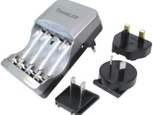 Incarcator NI-MH/NI-CD 4 X AA/AAA + alimentare 12V auto MW1237GT Minwa Electronics