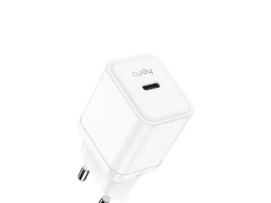 Incarcator retea Cudy CH20_EU V1.0 1x USB-C PD 20W GaN alb