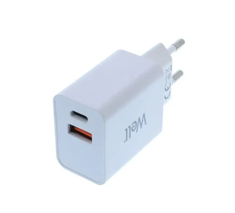 incarcator-retea-well-1x-usb-a-qc30-1x-usb-c-pd-30w-alb-psup-usb-wpq3001we-wl