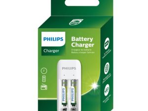 Incarcator USB Philips pentru acumulatori AA/AAA +2x AAA (LR03) 700mAh inclusi SCB2070NB/00