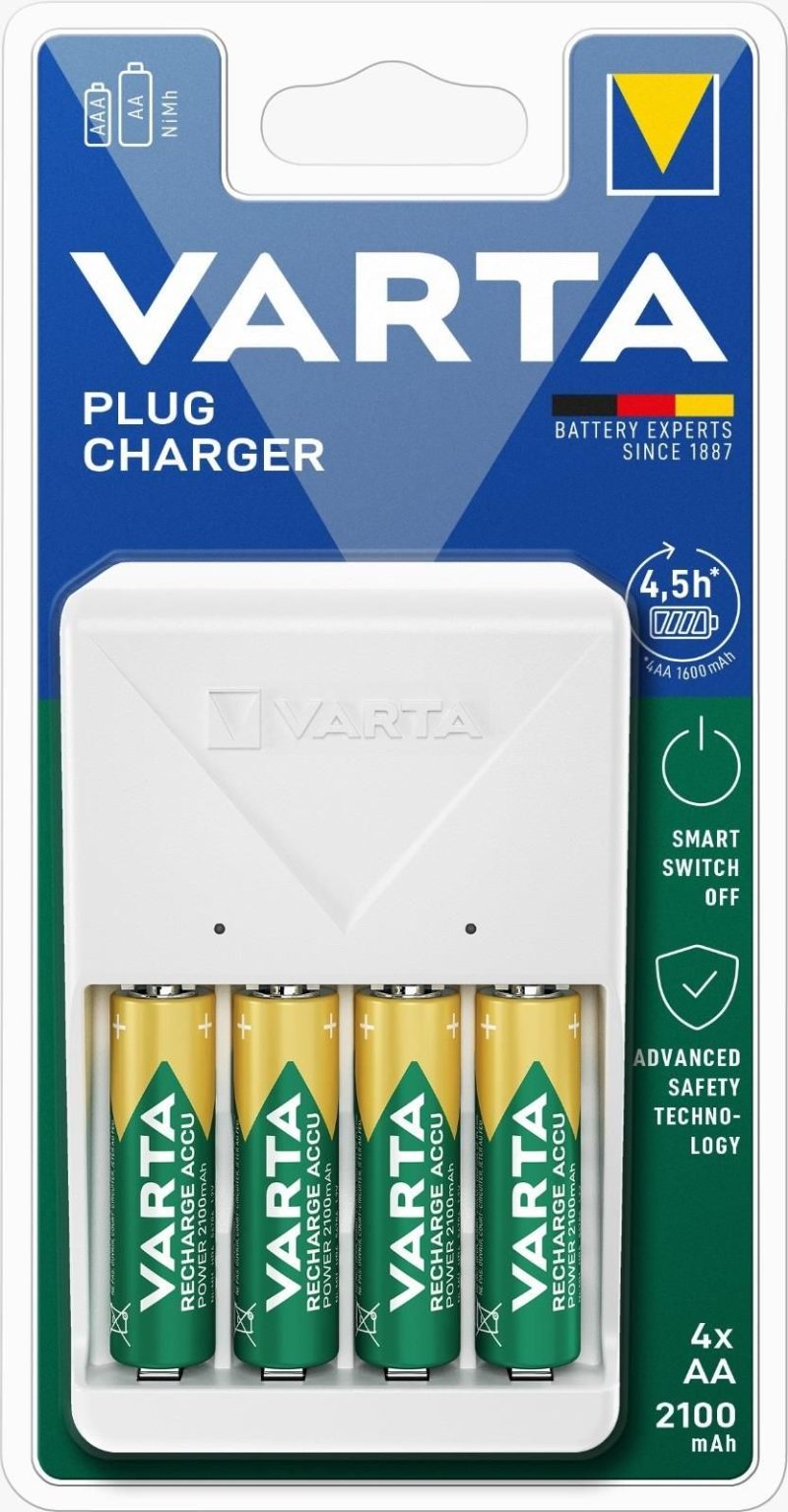 incarcator-varta-plug-charger-57657-2-4x-aa-aaa-nimh-4-acumulatori-aa-2100mah