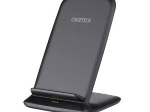 Incarcator wireless 10W /7.5W /5W negru Choetech T555-S