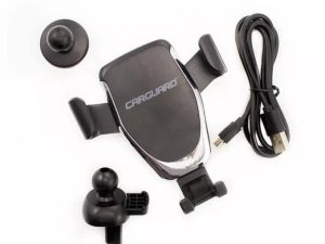 Incarcator wireless grilaj auto 10W pentru telefon mobil CARGUARD