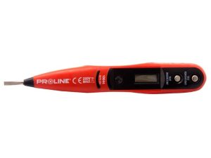 Indicator tester de tensiune cu ecran LCD 12-36-55-110-220V 160mm Proline 10544
