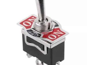 Intrerupator ON-OFF-ON 6A 250V KN3(C)-103 cu retinere