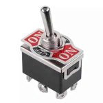 Intrerupator ON-OFF-ON KN3-203 cu retinere