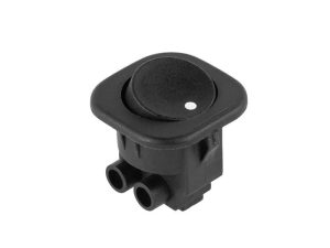 Intrerupator ON-OFF RS101 negru 3A 230V cu retinere