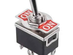 Intrerupator ON-ON 6A 250V KN3(C)-202 cu retinere