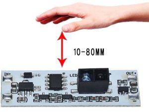 Intrerupator / variator TOUCH LESS fara atingere 5V-24V 5A