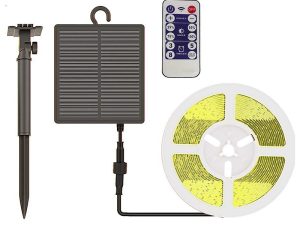 Kit banda LED 3000K incarcare solara IP67 V-tac SKU-23044