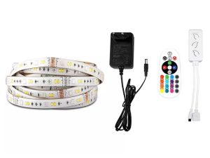 Kit banda LED SMART SMD5050 54LED/m 4W/m 230lm/m RGB+WW+DW+CW 12V IP65 5M V-TAC