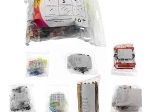 Kit electronic DIODE LED 5mm 3mm Condensatoare Rezistente si Tranzistoare