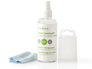 Kit pentru curatare ecrane LED /LCD /TFT 150ml fluid + Microfibra Nedis CLSN100TP