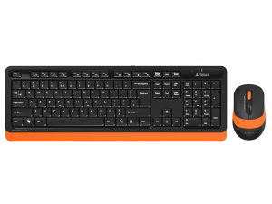 Kit wireless tastatura si mouse Orange FG1010 A4TECH