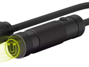 Lampa LED de lucru 3W 6500K Lumina Zoom 140lm 70m aluminiu magnet IPX4 3x AAA 515x30mm Goobay