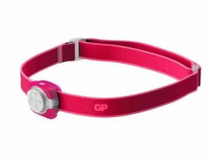 Lanterna frontala LED GP CH31 roz 40lm 2x CR2025