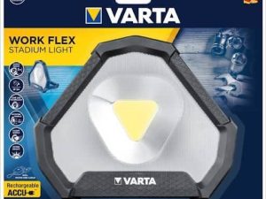 Lanterna LED de lucru Varta 18647 Work Flex Stadium Light reincarcabila 1450lm IP54