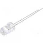 LED 5mm alb cald 2180-3000mcd 30 grade 10-15mA 12V OPTOSUPPLY OSM5DK5A31A-12V