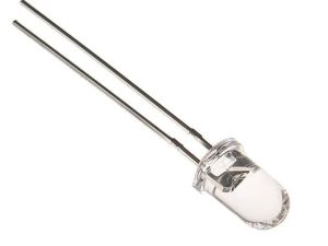 LED 5mm galben 1120-1560mcd 10-15mA 12V OPTOSUPPLY OSY5RU5A31A-12V