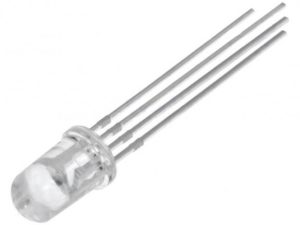LED 5mm rosu/verde/albastru 1.95-4.1V 60 parte frontala convex KINGBRIGHT ELECTRONIC L-154A4SURKQBDZGW