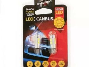 LED de Pozitie Canbus T10 12V 3.5W 300lm 6000K set 2buc CAN121 Carguard