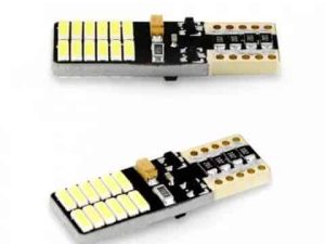 LED de Pozitie T10 5W5 12V 2W 168lm set 2buc Can115 Carguard