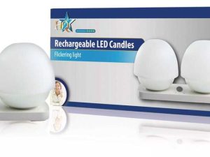 Lumanari reincarcabile LED RGB HQ