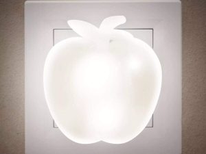 Lumina de veghe model mar alb cald 7LED 1W 74x60x21.5mm Phenom