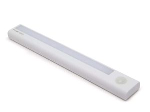 Lumina LED pentru mobilier 4x AAA cu senzor de miscare PIR infrarosu si iluminare 235x30x21mm Phenom