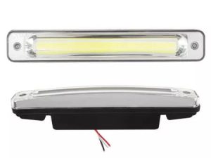 Lumini auto de zi 12V 2x 3W COB 600lm 6000K 190x30x45mm REBEL