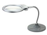 Lupa de birou brat flexibil lumina LED 3x AAA 2-5X ZD-126-1