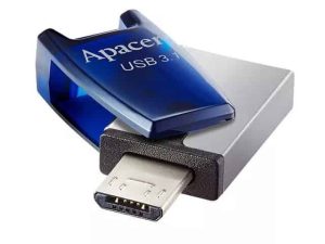 Memorie flash USB 3.1 64GB OTG albastru Apacer AH179BE AP64GAH179U-1
