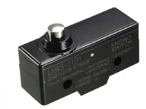MICRO SWITCH cu buton mic cui 10mm Cursa de actiune la cui 5mm 49x17x24/33mm