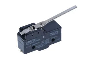 MICRO SWITCH cu tija lunga 73mm Cursa de actiune 8mm 49x18x29/40mm Z-15GW-B 15A 125 /250 /480VAC