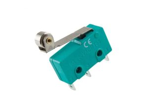 Microintrerupator 1 circuit ON - (ON) 250V 5A mini cu lamela 17mm si rola de presiune 20x10x6mm HOME