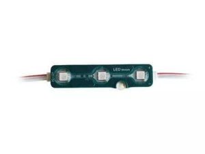 Modul 3 LED-uri SMD5050 verde IP67 V-TAC