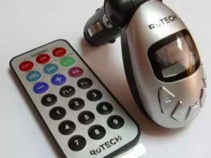 Modulator FM cu telecomanda citeste card SD/USB Flash
