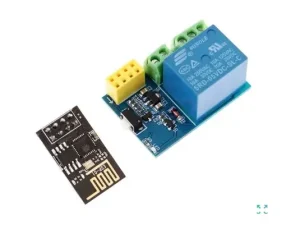 Modulul releu comutator WIFI de la distanta prin intermediul aplicatiei pentru telefonul mobil inteligent ESP-01S WIFI DC 5V 10A