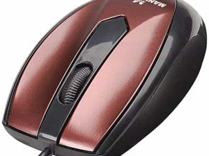Mouse optic USB 1000dpi maro 177979 Manhattan