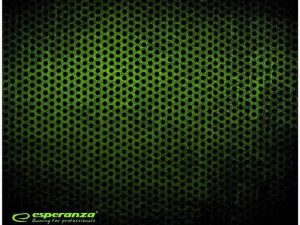 Mouse Pad Gaming verde 44x35cm Esperanza