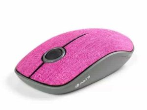 Mouse wireless Evo Denim roz 1200dpi NGS