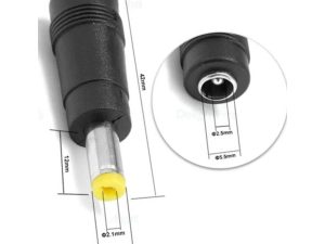 Mufa adaptoare 2.5/5.5mm mama - 2.1/5.5mm tata (537)