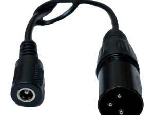 Mufa adaptoare trotineta 2.5/5.5mm mama la 3 pini tata (543)