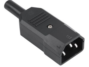 Mufa alimentare AC tata 3 pini C14 250VAC 10A pentru cablu pentru PC UPS